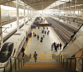 train station lighting projects