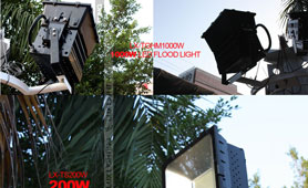  high power led flood light project in china