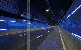  120w/160w led tunnel light project in Spain