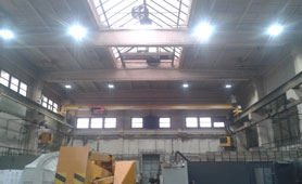  Manufacturing workshop lighting project in Chile